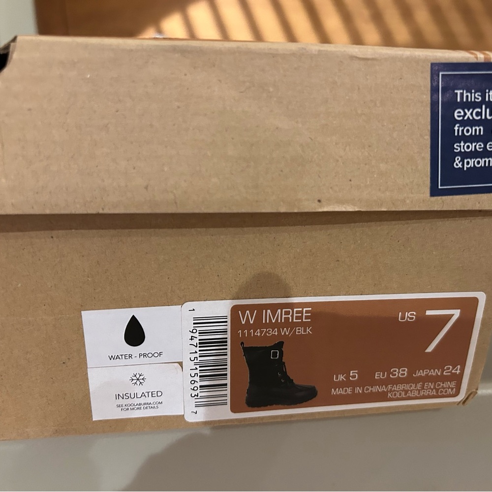 Koolaburra Black Insulated Women's Boots